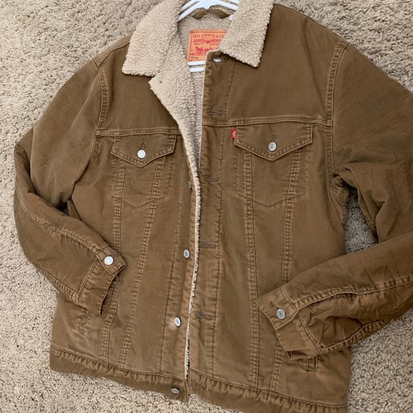 levi's men's corduroy trucker jacket